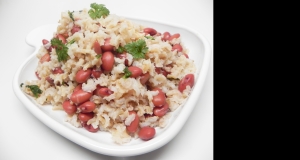 Cajun Meatless Red Beans and Brown Rice