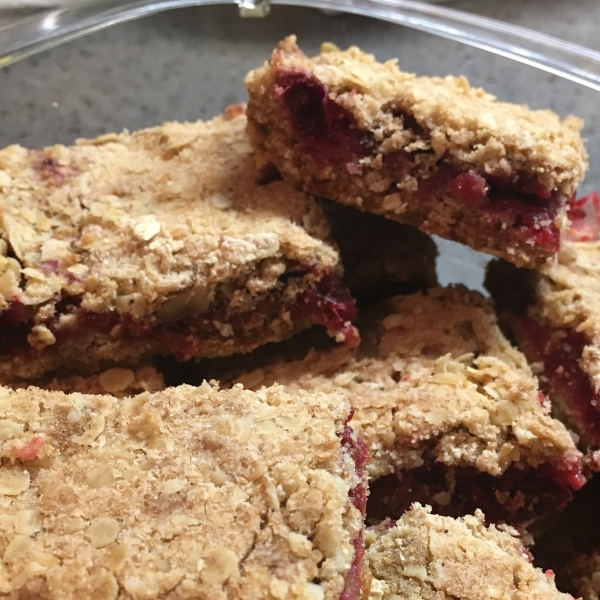 Cranberry Oat Bars