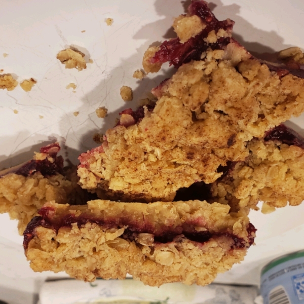 Cranberry Oat Bars