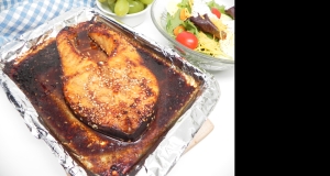 Broiled Salmon with Soy-Ginger Glaze