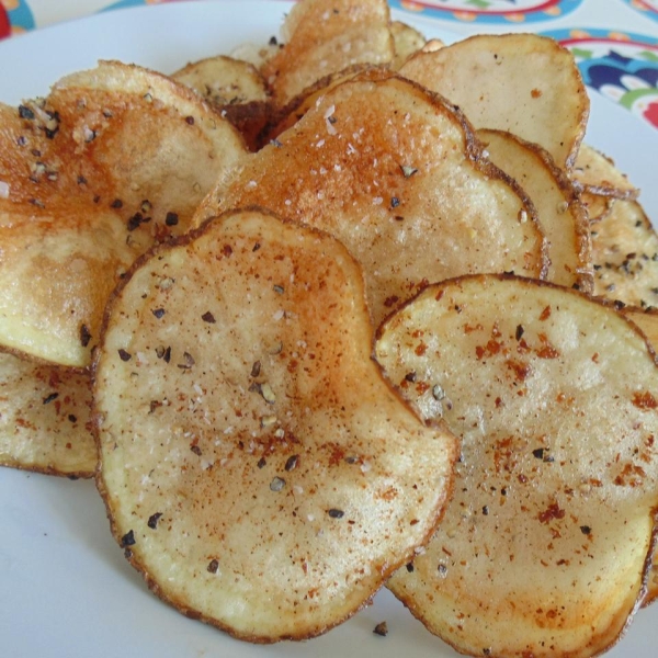 Sea Salty and Pepper Potato Chips