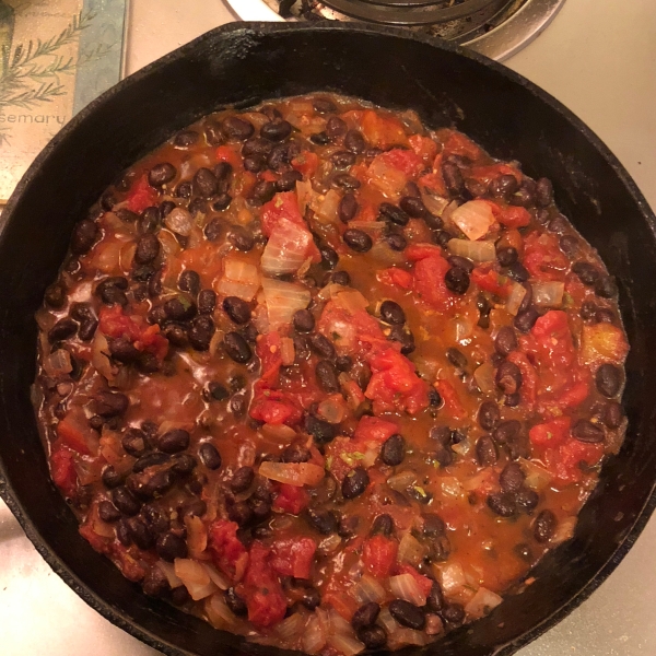 Quick Black Beans and Rice