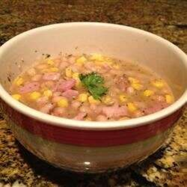 Quick and Easy Leftover Ham Soup