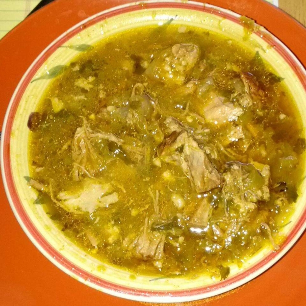 Slow Cooker Pork Chile Verde