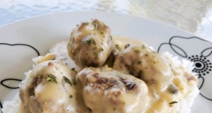 Swedish Meatballs with Cream of Mushroom Soup