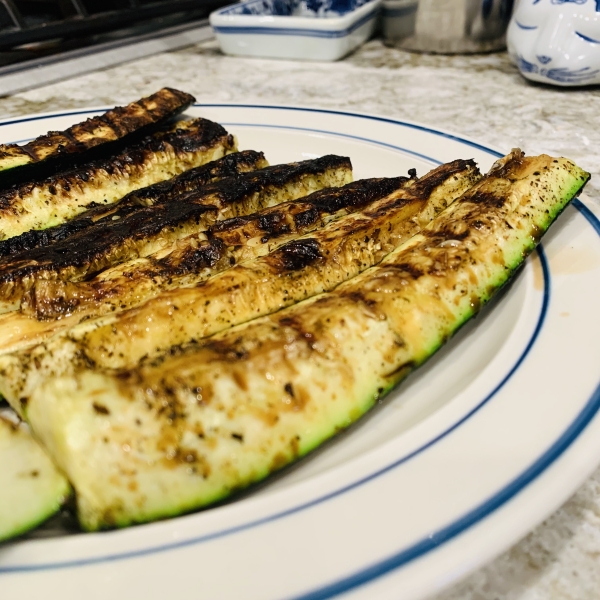 Balsamic Grilled Zucchini