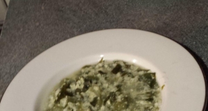 Bushala (Swiss Chard Soup)