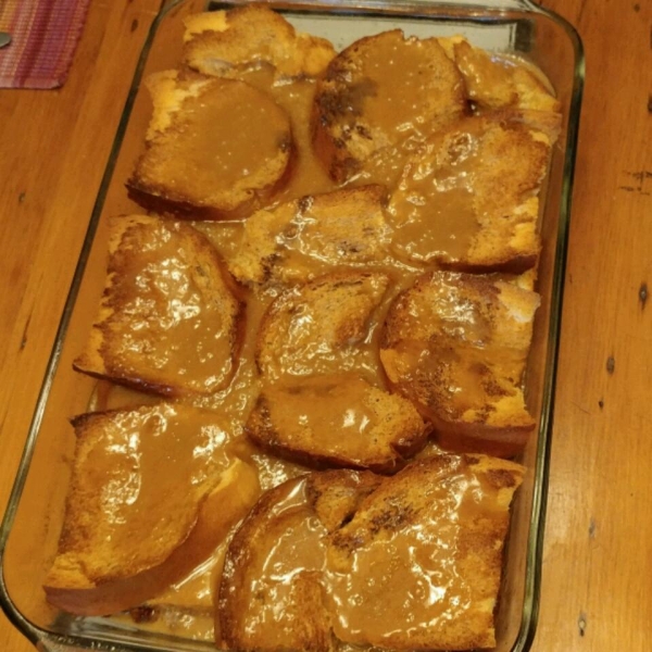 Oven-Baked Caramel French Toast