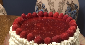 Raspberry Walnut Torte