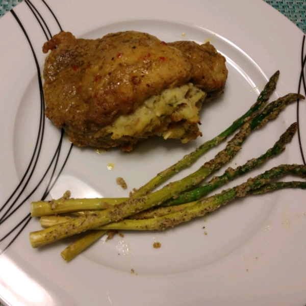 Oven-Baked Stuffed Pork Chops