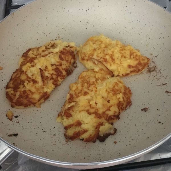 Easy Leftover Potato Pancakes