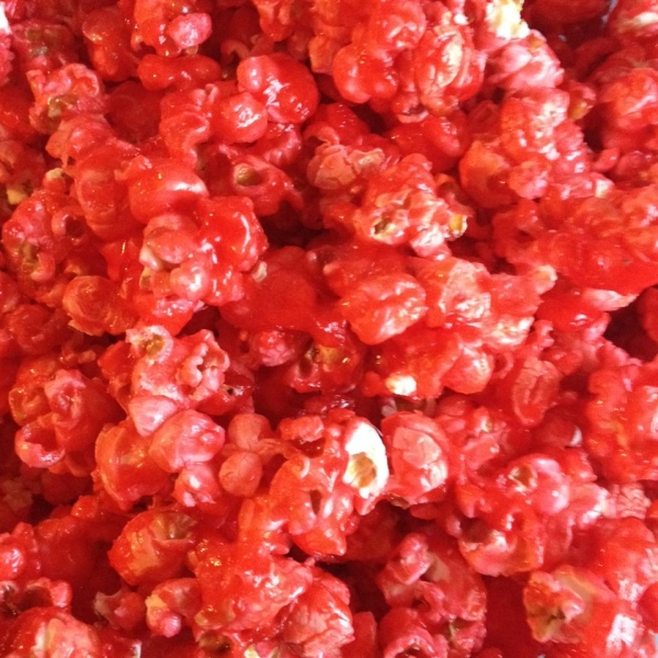 Cinnamon Heart Popcorn