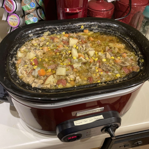 Slow Cooker Belgian Chicken Booyah