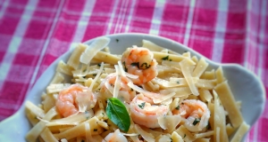 Linguine with Garlic-Butter Shrimp