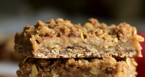 Brown Butter Apple Crisp Bars