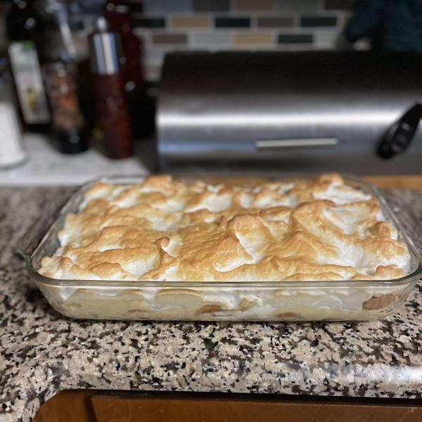 Southern-Style Baked Banana Pudding