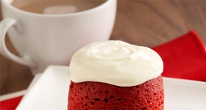 Red Velvet Mug Cakes