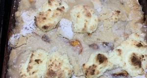 Easy Peach Cobbler with Cake Mix
