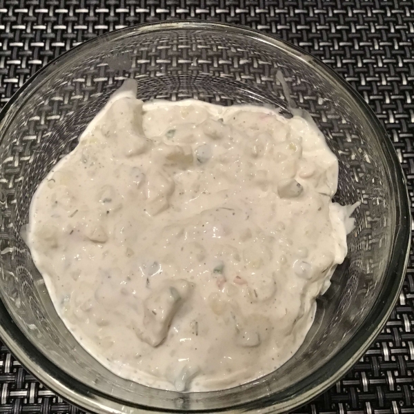 Tzatziki Sauce -Yogurt and Cucumber Dip