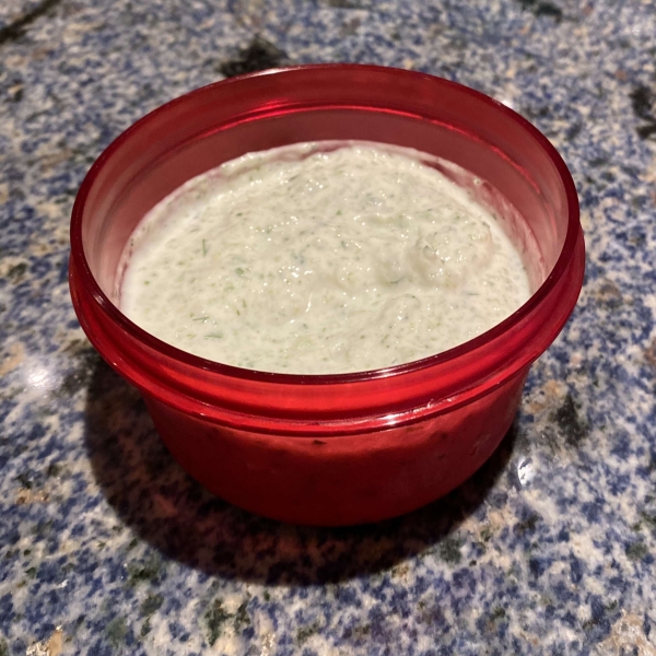 Tzatziki Sauce -Yogurt and Cucumber Dip