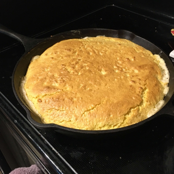 Cornbread Chicken Pot Pie