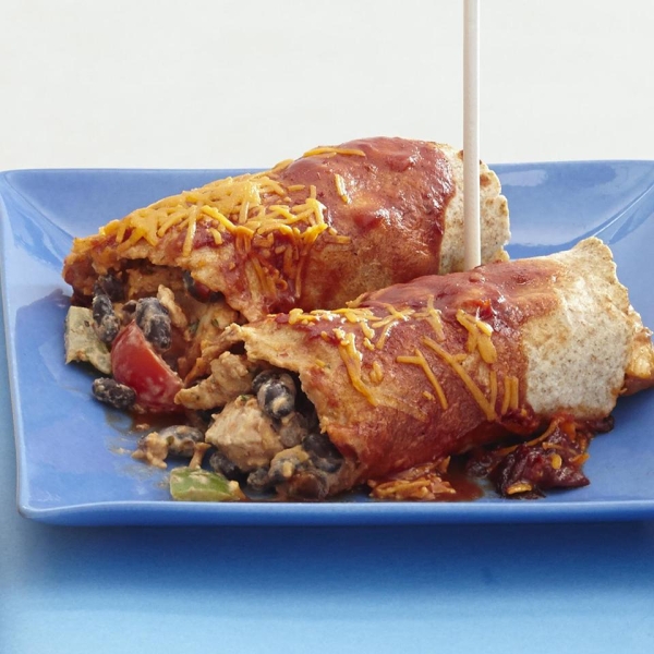 Healthier Chicken Enchiladas