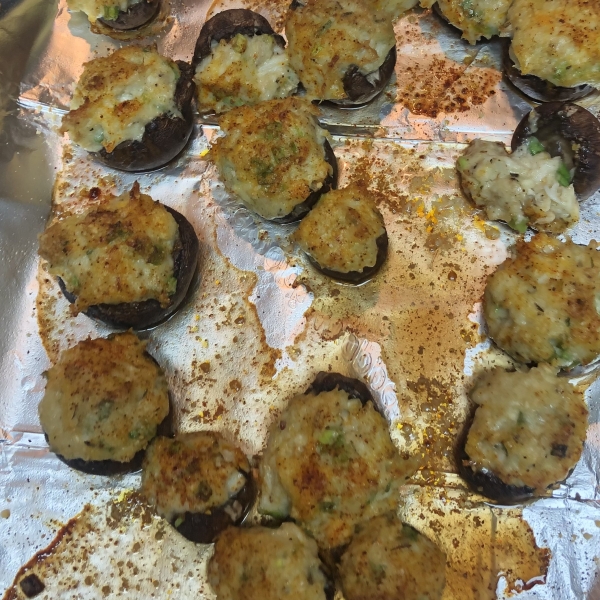 Crab Stuffed Mushrooms