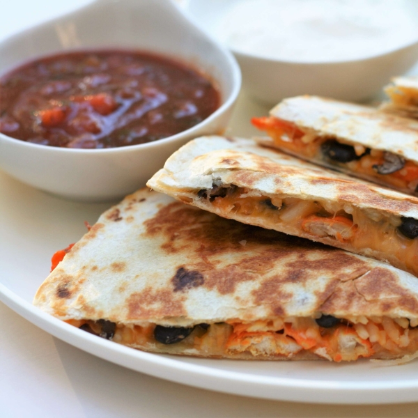 Easy Chicken Quesadillas