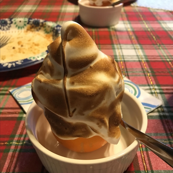 Orange Baked Alaska