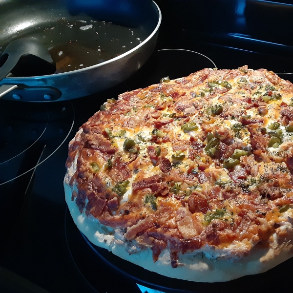 Jan's Jalapeno Popper Pizza