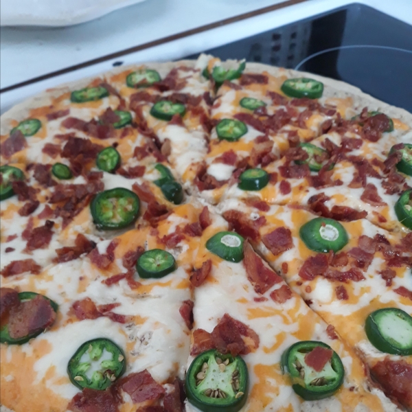 Jan's Jalapeno Popper Pizza