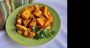 Air Fryer Roasted Sweet Potatoes