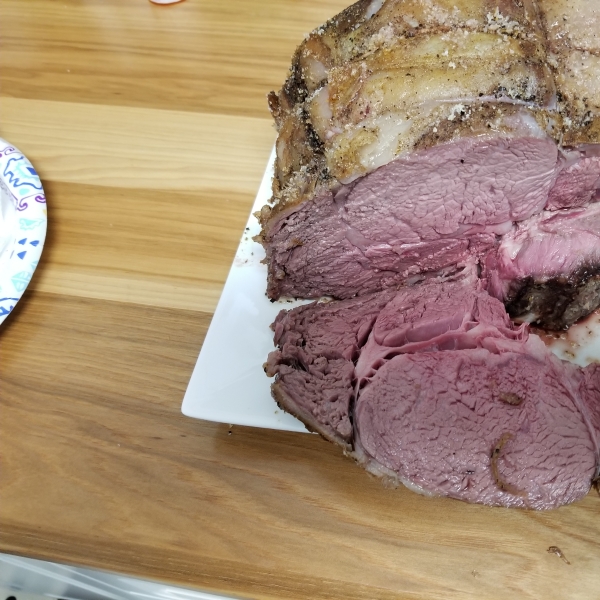 Kosher Salt Encrusted Prime Rib Roast