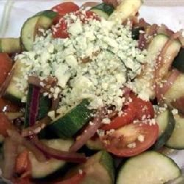 Elegant Zucchini and Tomatoes