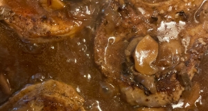 Grandma's Pork Chops in Mushroom Gravy