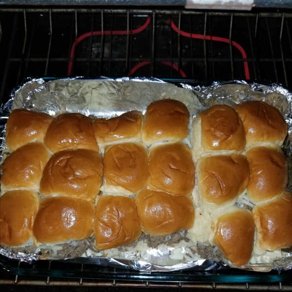 Philly Cheese Steak Sliders