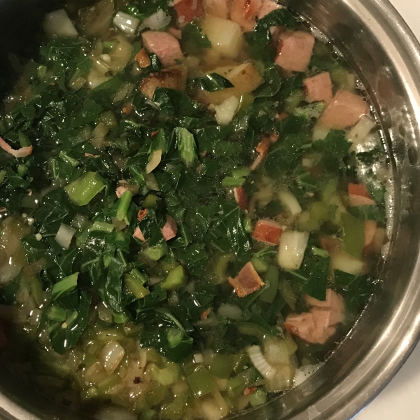 Collard-Kielbasa Soup
