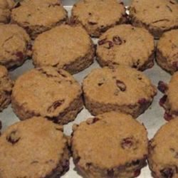 Cranberry Orange Wheat Scones