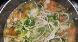 Ginger Noodle Bowl: The Vegan Version