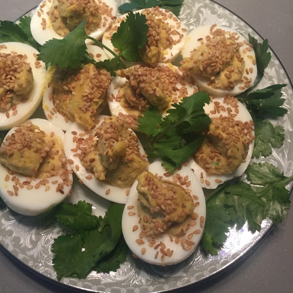 Japanese Deviled Eggs