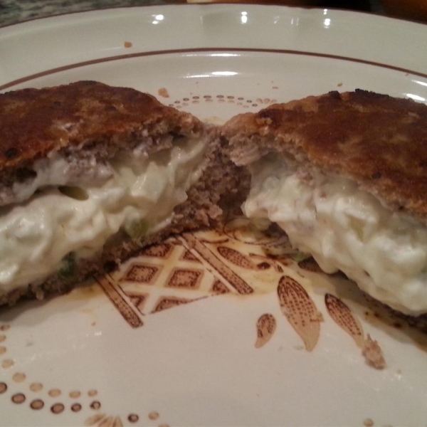 Cream Cheese-Jalapeno Hamburgers