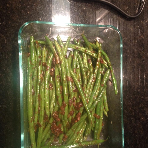 Chinese Green Bean Stir-Fry