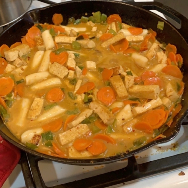 Coconut Red Curry with Tofu