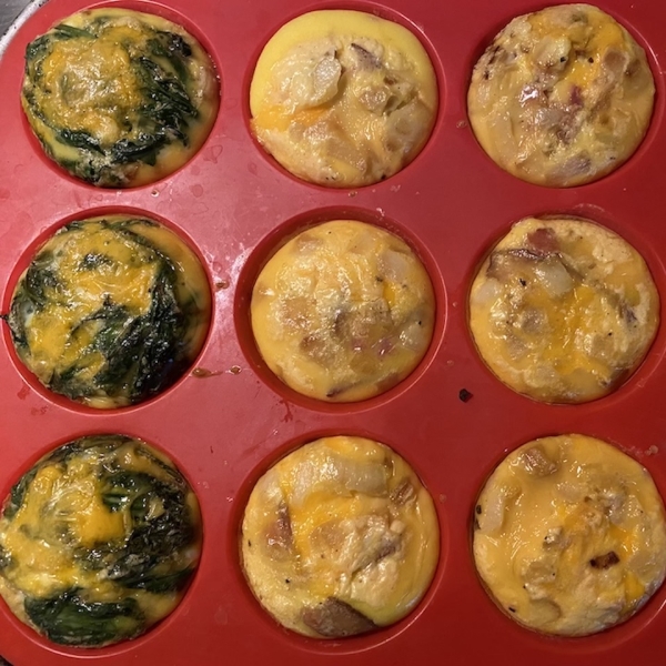 Tomatoes and Bacon Egg Muffins