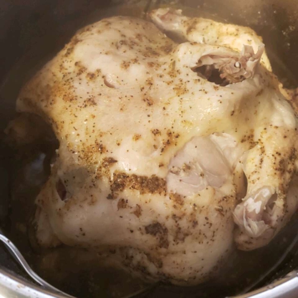 Instant Pot Lemon Rotisserie Chicken