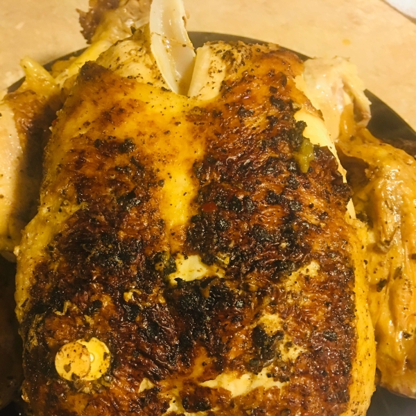 Instant Pot Lemon Rotisserie Chicken