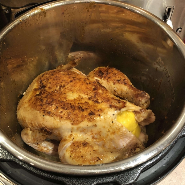 Instant Pot Lemon Rotisserie Chicken