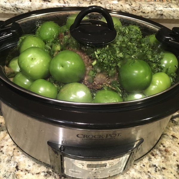 Slow Cooker Guisado Verde