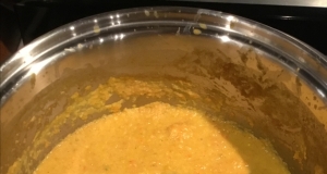 Roasted Carrot and Cauliflower Curried Soup