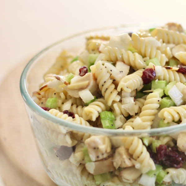 Poppy Seed Chicken Pasta Salad